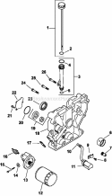 Page L Diagram and Parts List for CH15-44522  Kohler Engine
