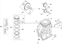 Crankcase 2-27-52 Diagram and Parts List for CH15-44523  Kohler Engine