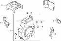 Page C Diagram and Parts List for CH14-1828  Kohler Engine