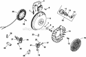 Page J Diagram and Parts List for CH15-44503  Kohler Engine