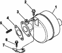 Page H Diagram and Parts List for CH15-44543  Kohler Engine