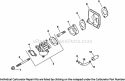 Part Location Diagram of 12853177-S Kohler Kit: Carburetor With Gaskets