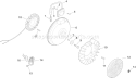 Page J Diagram and Parts List for CH13S-22534  Kohler Engine