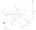 Page K Diagram and Parts List for CH15GS-44526  Kohler Engine