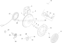 Page J Diagram and Parts List for CH15GST-44527  Kohler Engine