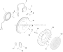 Page J Diagram and Parts List for CH15S-44510  Kohler Engine