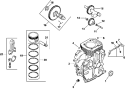 Page C Diagram and Parts List for CH15-44521  Kohler Engine