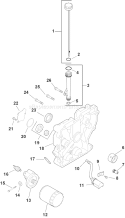 Page K Diagram and Parts List for CH15S-44522  Kohler Engine