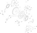 Page J Diagram and Parts List for CH15S-44525  Kohler Engine