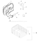Page G Diagram and Parts List for CH15GST-44527  Kohler Engine