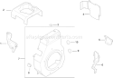 Page B Diagram and Parts List for CH14S-1828  Kohler Engine