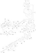 Page H Diagram and Parts List for CH15GST-44527  Kohler Engine