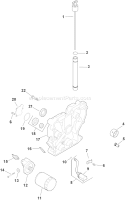 Page K Diagram and Parts List for CH11S-16128  Kohler Engine