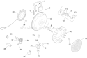Page J Diagram and Parts List for CH15ST-44503  Kohler Engine