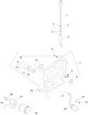 Page K Diagram and Parts List for CH15ST-44543  Kohler Engine
