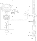 Page L Diagram and Parts List for CH15ST-44543  Kohler Engine