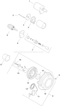 Page L Diagram and Parts List for CH11ST-16103  Kohler Engine