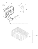 Page G Diagram and Parts List for CH15T-44512  Kohler Engine