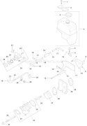 Page H Diagram and Parts List for CH15T-44512  Kohler Engine