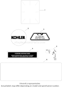 Part Location Diagram of 2545007-S Kohler Tag, Hang (Oil Sentry)