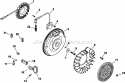 Page K Diagram and Parts List for CH18-62605  Kohler Engine
