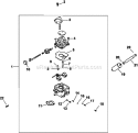 Page J Diagram and Parts List for CH18-62629  Kohler Engine