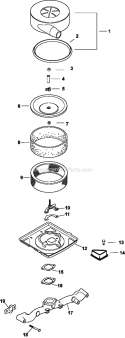 Part Location Diagram of 2410927-S Kohler Cup, Fuel Spitback