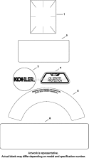 Page I Diagram and Parts List for CH20-64618  Kohler Engine