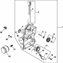 Page L Diagram and Parts List for CH20-64625  Kohler Engine