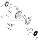 Page J Diagram and Parts List for CH20-64655  Kohler Engine