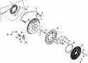 Page K Diagram and Parts List for CH18-62623  Kohler Engine