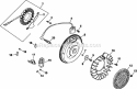Page K Diagram and Parts List for CH20-62604  Kohler Engine