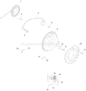 Page J Diagram and Parts List for CH20S-64654  Kohler Engine