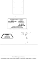 Page E Diagram and Parts List for CH20S-64659  Kohler Engine