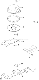 Page A Diagram and Parts List for CH20S-64694  Kohler Engine