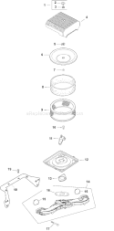Page A Diagram and Parts List for CH20S-64663  Kohler Engine