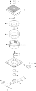 Page A Diagram and Parts List for CH20S-64686  Kohler Engine
