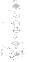 Page A Diagram and Parts List for CH20S-64713  Kohler Engine