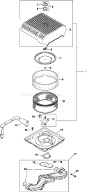 Page B Diagram and Parts List for CH22-66536  Kohler Engine