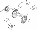 Page J Diagram and Parts List for CH22-66548  Kohler Engine