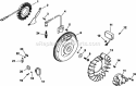Page J Diagram and Parts List for CH22-66549  Kohler Engine