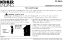 Page B Diagram and Parts List for CH22-76515  Kohler Engine