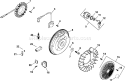 Page K Diagram and Parts List for CH22-76532  Kohler Engine