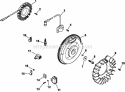 Page J Diagram and Parts List for CH20-64614  Kohler Engine