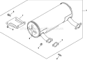 Page G Diagram and Parts List for CH22-76512  Kohler Engine
