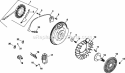 Page J Diagram and Parts List for CH22-76571  Kohler Engine