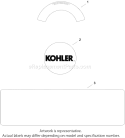 Page E Diagram and Parts List for CH22S-66551  Kohler Engine