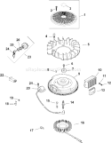 Page J Diagram and Parts List for CH22S-76575  Kohler Engine