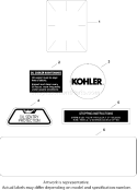 Page E Diagram and Parts List for CH22S-76594  Kohler Engine