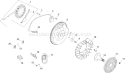 Page J Diagram and Parts List for CH22S-76603  Kohler Engine